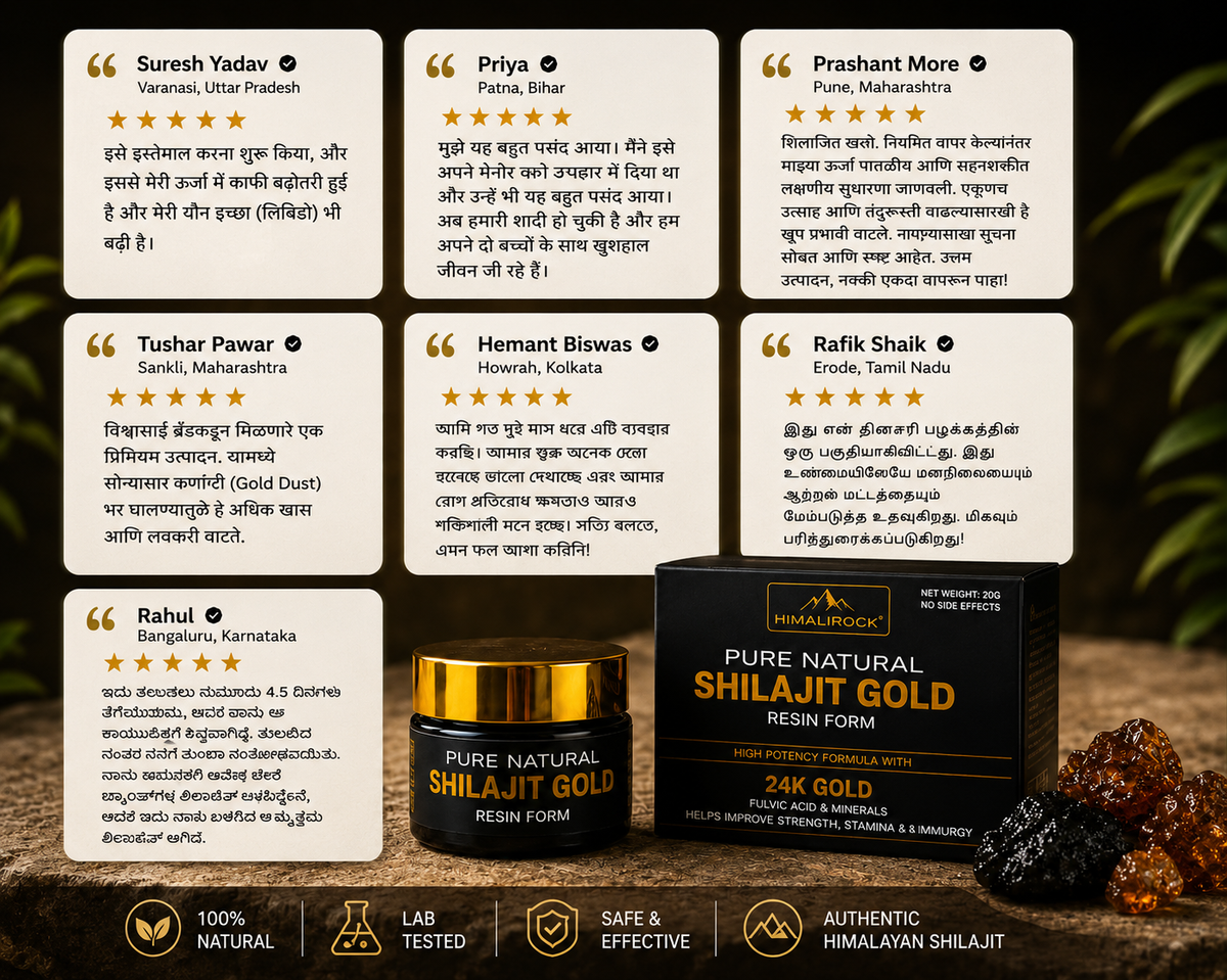 HIMALIROCK Shilajit Gold 20gm Resin