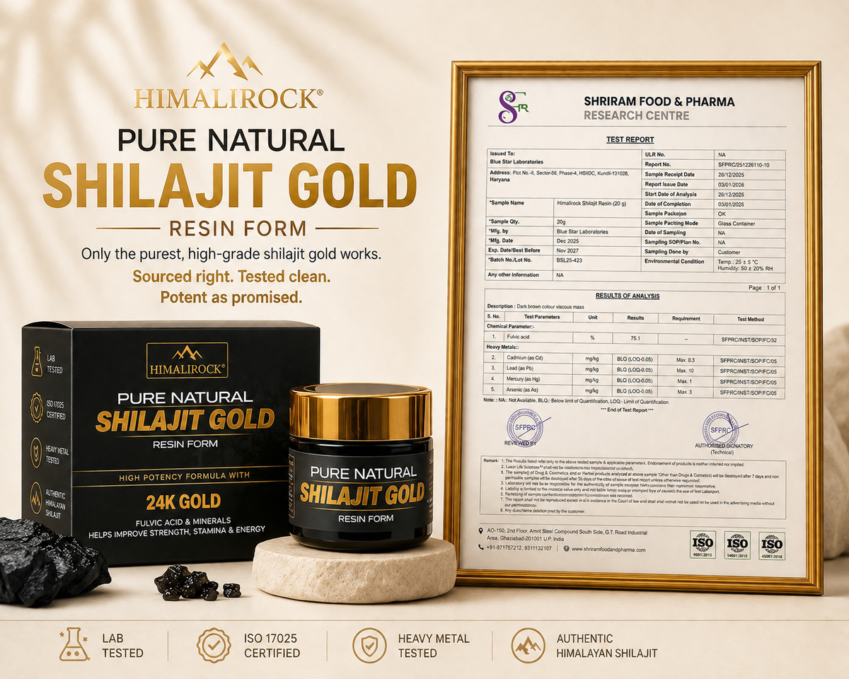 HIMALIROCK Shilajit Gold 20gm Resin