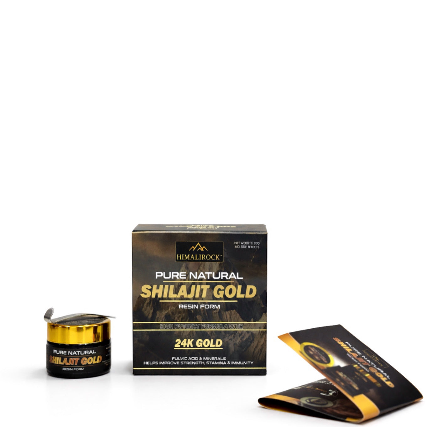 Himalirock Pure Natural Shilajit Gold