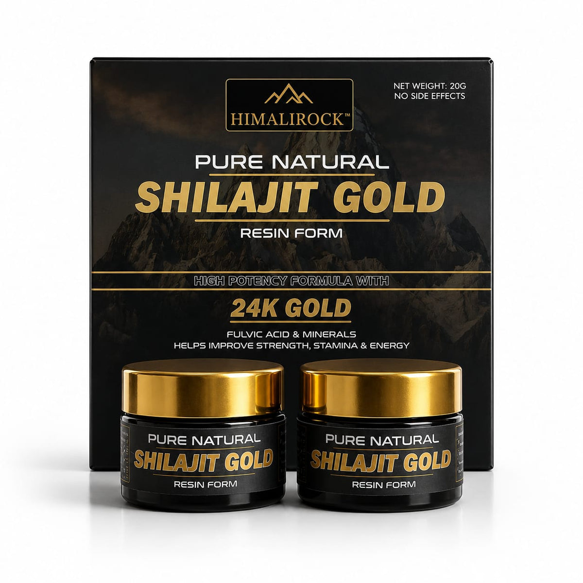 HIMALIROCK Shilajit Gold 20gm Resin