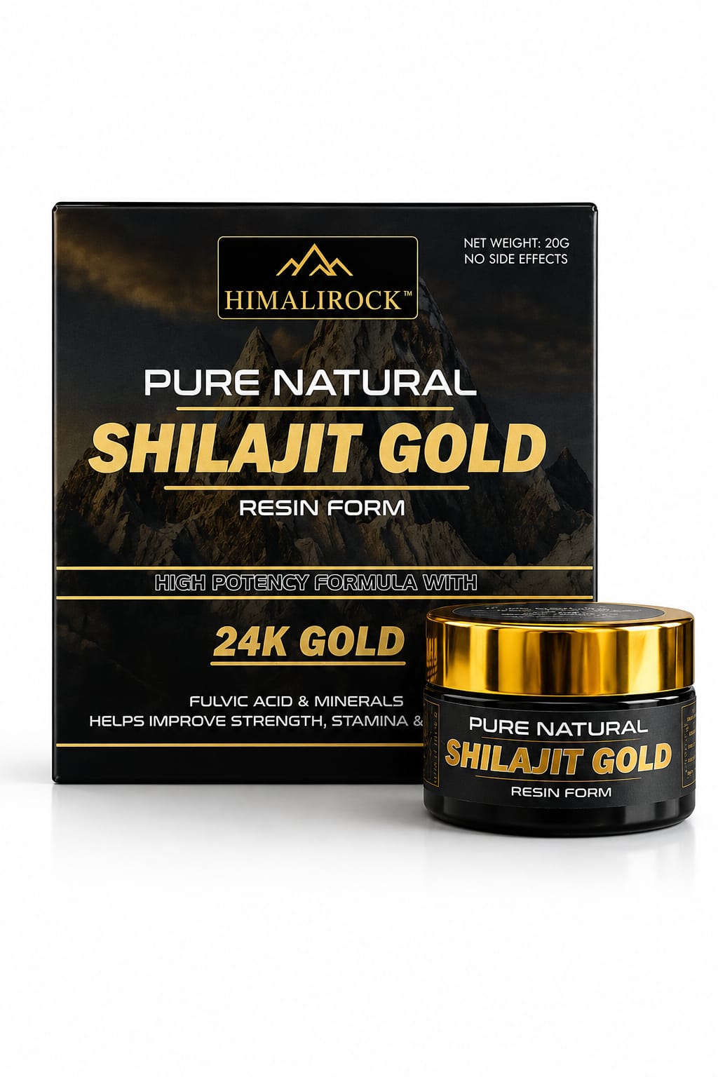 HIMALIROCK Shilajit Gold 20gm Resin