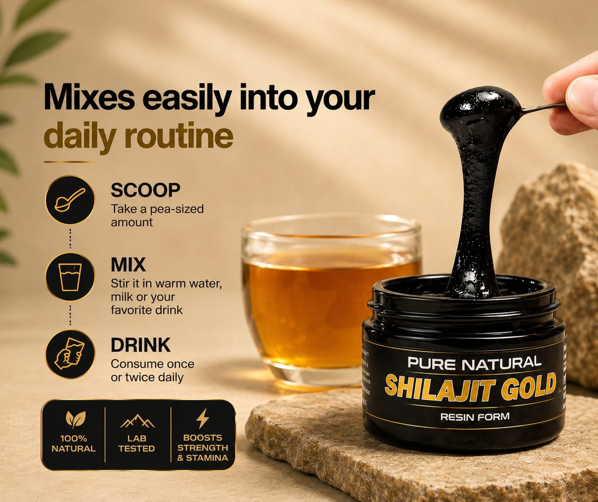 HIMALIROCK Shilajit Gold 20gm Resin