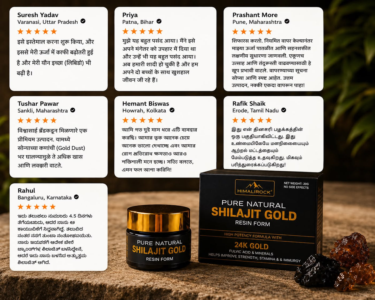 HIMALIROCK Shilajit Gold 20gm Resin